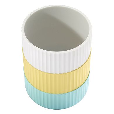 IZOD Clubhouse Stripe Wastebasket