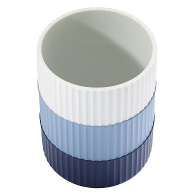 IZOD Clubhouse Stripe Wastebasket