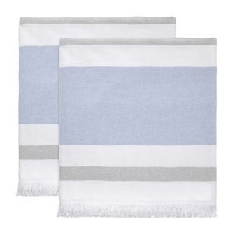 IZOD Clubhouse Stripe 2 pc Bath Towels Set