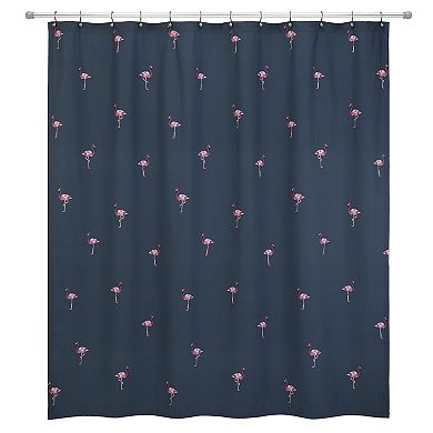 IZOD Flamingo Shower Curtain