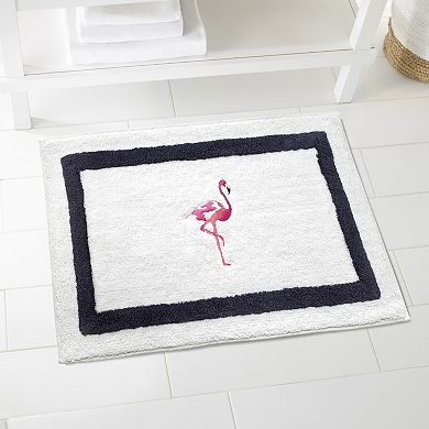 IZOD Flamingo Bath Rug