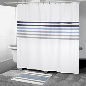 IZOD Augusta Stripe Shower Curtain
