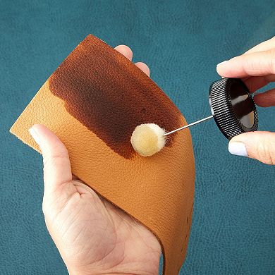 6-pack Clear Bottle Wool Daubers With Ball Brush, Plastic Empty Bottle, 120 Ml