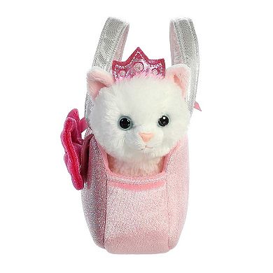 Aurora Small Pink Fancy Pals 6" Trendy Sparkle Pink Fashionable Stuffed ...