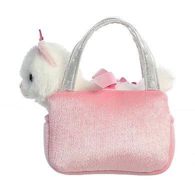 Aurora Small Pink Fancy Pals 6" Trendy Sparkle Pink Fashionable Stuffed ...