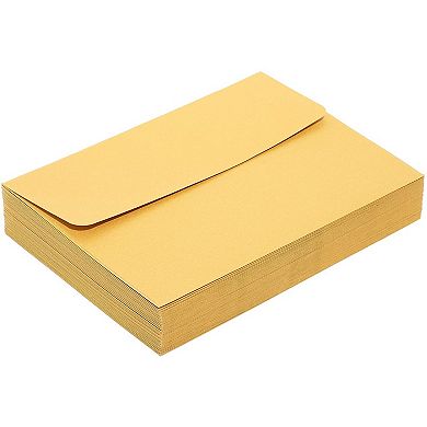 50 Pack A7 Metallic Gold 5 X 7 In Wedding Invitation Envelopes, Greeting Cards