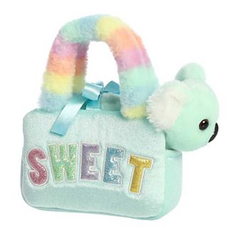 Aurora Small Green Fancy Pals 6.5" Rainbow Sweet Fashionable Stuffed Animal