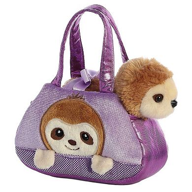 Aurora Small Multicolor Fancy Pals 7" Peek-a-boo Sloth Fashionable ...