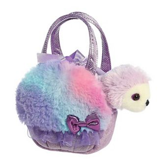 Aurora Small Purple Fancy Pals 6" Sweets Rainbow Purple Fashionable Stuffed Animal