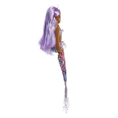 Aurora Large Purple Sea Sparkles Cheekys 18" Heart Enchanting Stuffed Doll