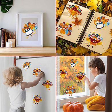 Make a Turkey Stickers 151 Pcs