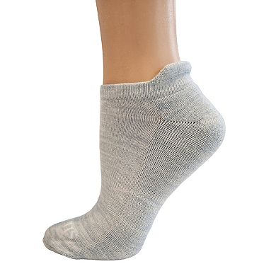 Women's Performance Cushioned Ankle-Hi Socks With Heel Guard