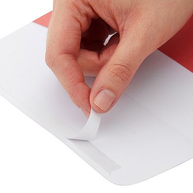 100 Pack Colored Envelopes 5x7 For Mailing, A7 For Invitations, Greeting Cards