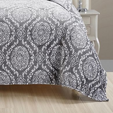 Gracey Printed Luxurious Ultra Soft Lightweight Bed Blanket