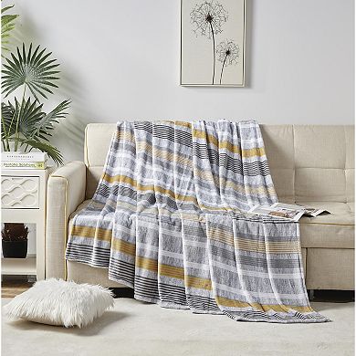 Brea Printed Luxurious Ultra Soft Lightweight Bed Blanket