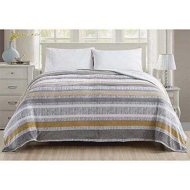 Brea Printed Luxurious Ultra Soft Lightweight Bed Blanket
