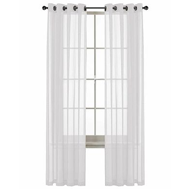 Goodgram Basic Home Grommet Top Single Sheer Window Curtain Panel