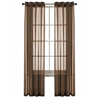 Goodgram Basic Home Grommet Top Single Sheer Window Curtain Panel