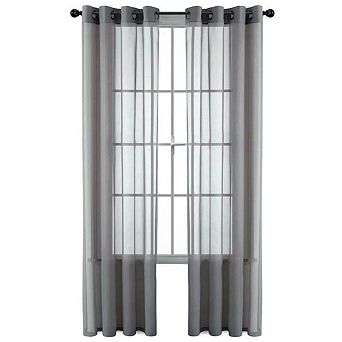 Goodgram Basic Home Grommet Top Single Sheer Window Curtain Panel