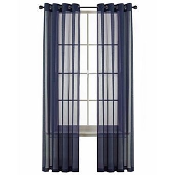 Goodgram Basic Home Grommet Top Single Sheer Window Curtain Panel