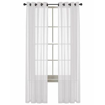 Goodgram Basic Home Grommet Top Single Sheer Window Curtain Panel