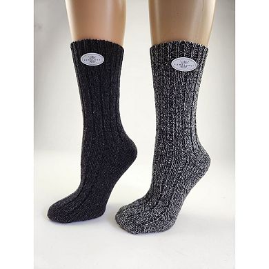 Women’s Perfect Fit Wool Crew Socks for Daily Use