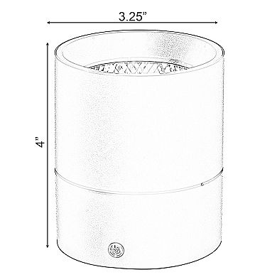 Sleek And Contemporary Aluminum Round Led Ceiling Spotlight