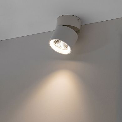 Sleek And Contemporary Aluminum Round Led Ceiling Spotlight