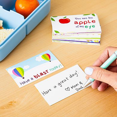 60-pack Motivational Lunch Box Notes For Kids, Inspirational Cards, 30 Designs