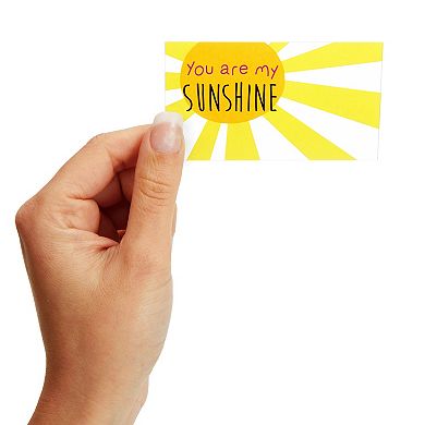 60-pack Motivational Lunch Box Notes For Kids, Inspirational Cards, 30 Designs