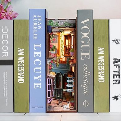 Diy 3d Book Nook Kit Island Of Love Cafe 83pcs