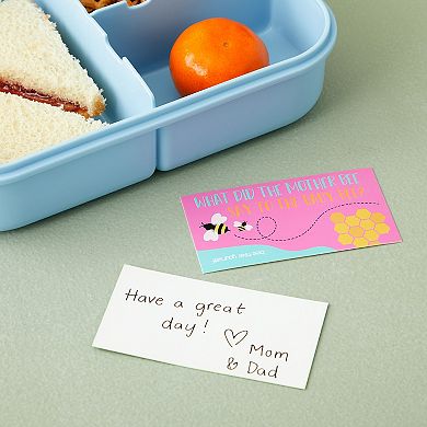 60 Pack Lunch Box Notes For Kids, Joke Cards, 60 Single-sided Designs