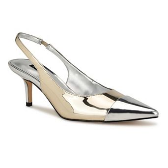 Nine West Awaie Women's Pointy Toe Slingback Pumps