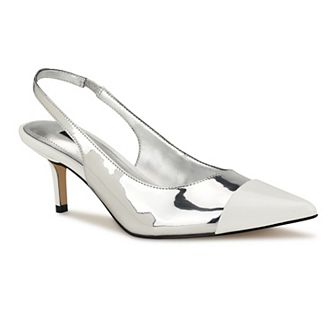 Nine West Awaie Women's Pointy Toe Slingback Pumps