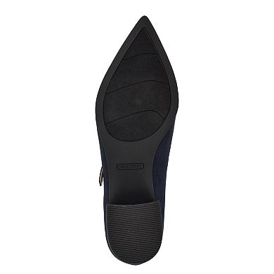 Nine West Pins Women's Block Heel Pointy Toe Dress Pumps
