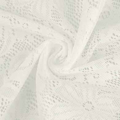 Rectangle Tablecloth Table Cloth With Tassels Wrinkle Free Table Cover Kitchen Dinner Party 53"x87"