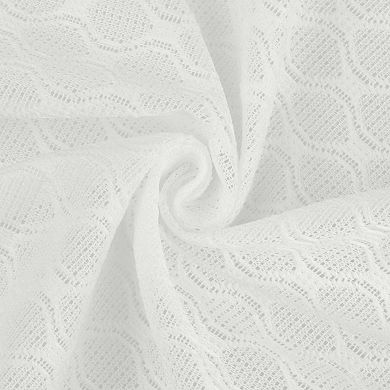 Rectangle Tablecloth Table Cloth With Tassels Wrinkle Free Table Cover Kitchen Dinner Party 53"x79"