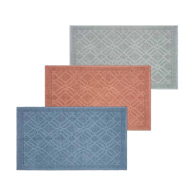 Martex Geometric Embossed Bath Rug