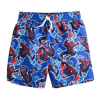 Toddler Boy Jumping Beans Marvel Spider-Man Swim Trunks