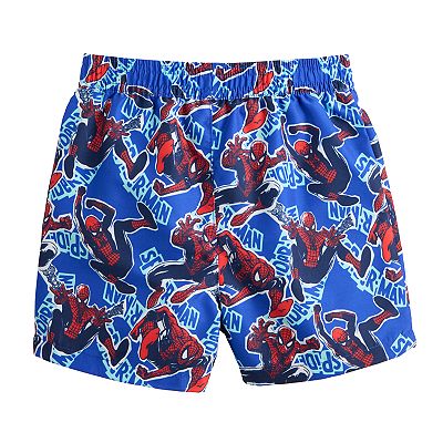 Toddler Boy Jumping Beans Marvel Spider-Man Swim Trunks