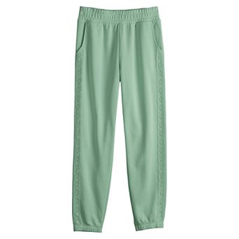 Girls 6-20 SO® Lace Trimmed Sweatpants