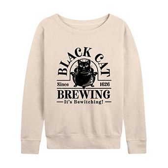 Women's Black Cat Brewing French Terry Long Sleeve Tee