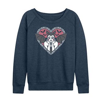 Women's Bat Pinup Halloween Pullover