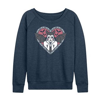 Women's Bat Pinup Halloween Pullover