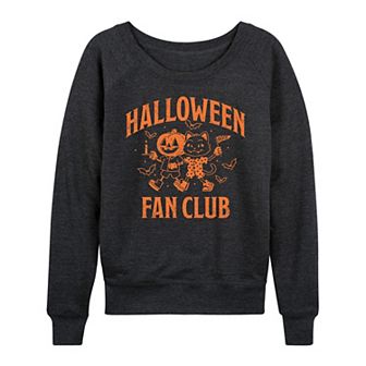 Women's Halloween Fan Club French Terry Long Sleeve Tee