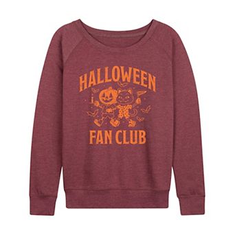 Women's Halloween Fan Club French Terry Long Sleeve Tee