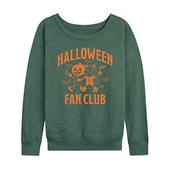 Women's Halloween Fan Club French Terry Long Sleeve Tee