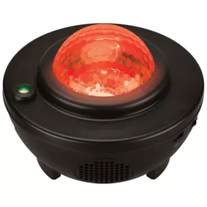 iLive NightStar Projector with Wireless Speaker, Black