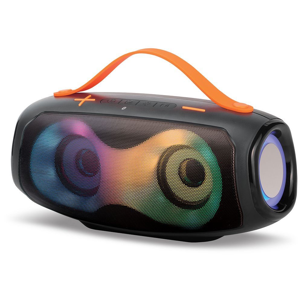 iLive IPX4 Splash Wireless Bluetooth Water Resistant Speaker with LED ...