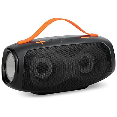 iLive IPX4 Splash Wireless Bluetooth Water Resistant Speaker with LED Lights